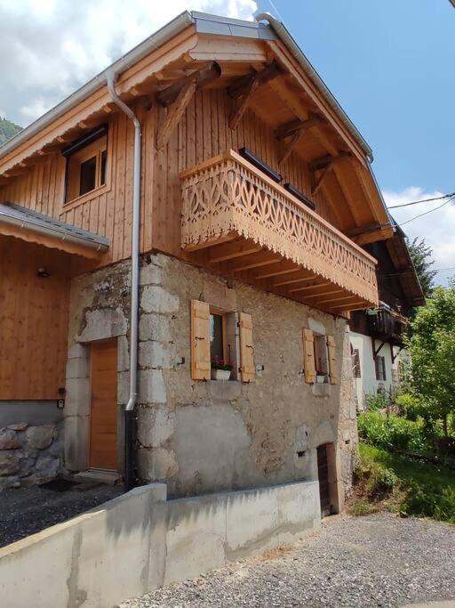 L'Echappee Belle En Montagne - Site Location-Chalet Mieussy Extérieur photo