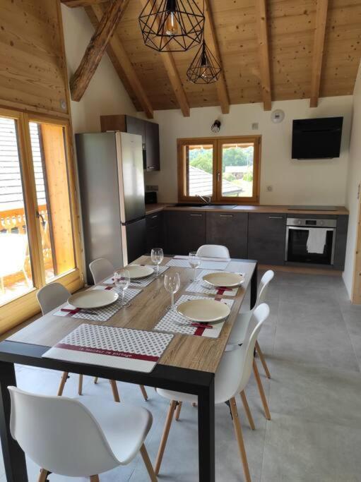 L'Echappee Belle En Montagne - Site Location-Chalet Mieussy Extérieur photo