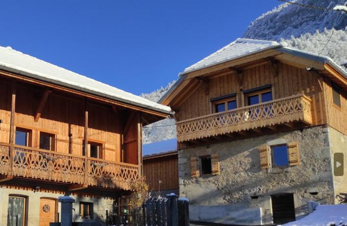 L'Echappee Belle En Montagne - Site Location-Chalet Mieussy Extérieur photo
